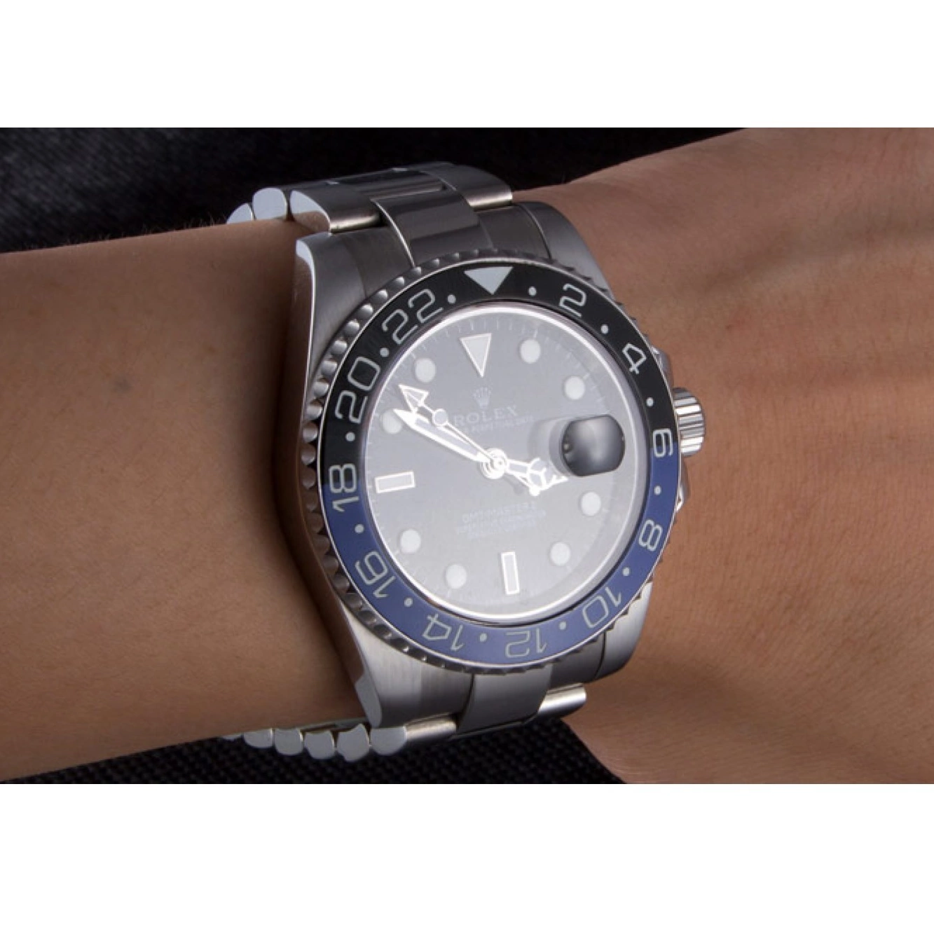 Good Copy Rolex Watches rl431 BLACK II BEZEL BLUE Rolex GMT 2013 621393 MASTER 0723